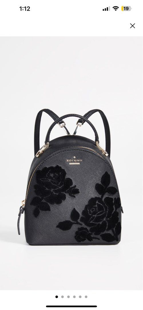 Kate Spade Cameron Street Flock Roses Binx Backpack, Women's Fashion, Bags  & Wallets, Backpacks on Carousell