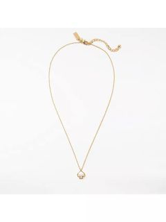 Kate Spade Signature Pendant in Blush