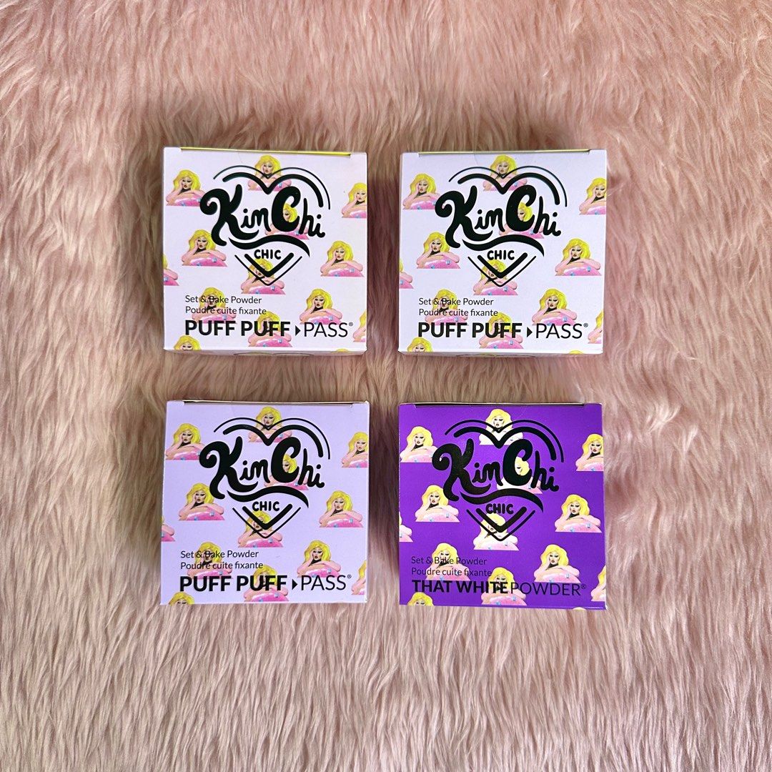 Kimchi Chic Beauty Puff Puff Pass Set & Bake Powder and That White