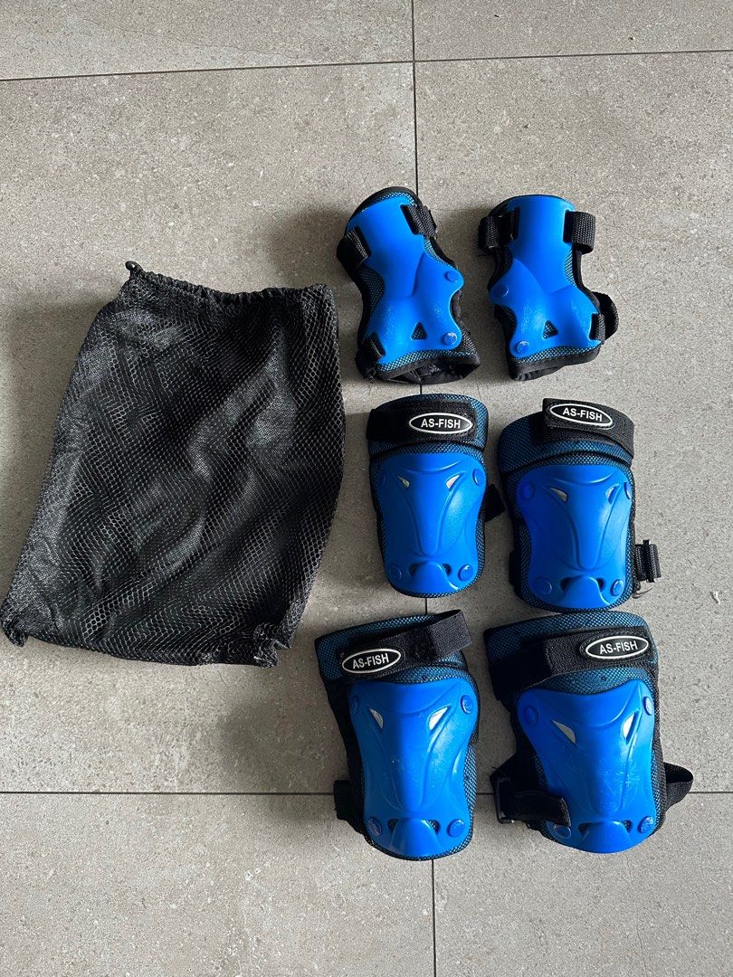 Knee, Elbow and Wrist Guards for older kids, Sports Equipment, Sports