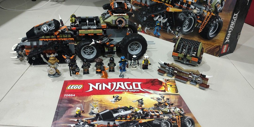 Sale) Lego 70654 Ninjago Dieselnaut, Hobbies & Toys Games on Carousell