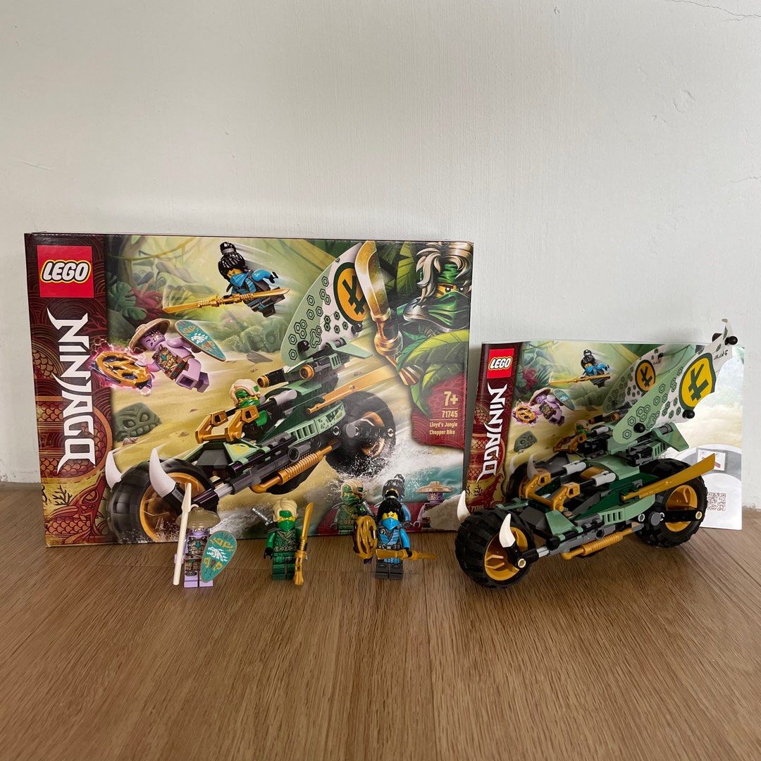 Lego 71745 Lloyd's Jungle Chopper Bike NINJAGO, Hobbies & Toys, Toys ...