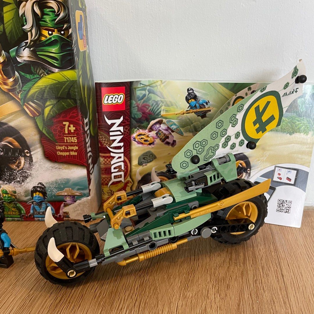 Lego 71745 Lloyd's Jungle Chopper Bike NINJAGO, Hobbies & Toys, Toys ...