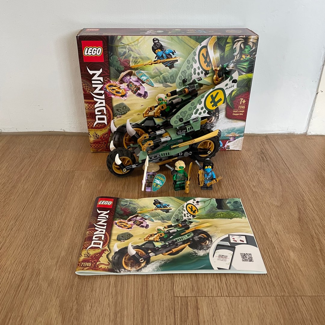 Lego 71745 Lloyd's Jungle Chopper Bike NINJAGO, Hobbies & Toys, Toys ...