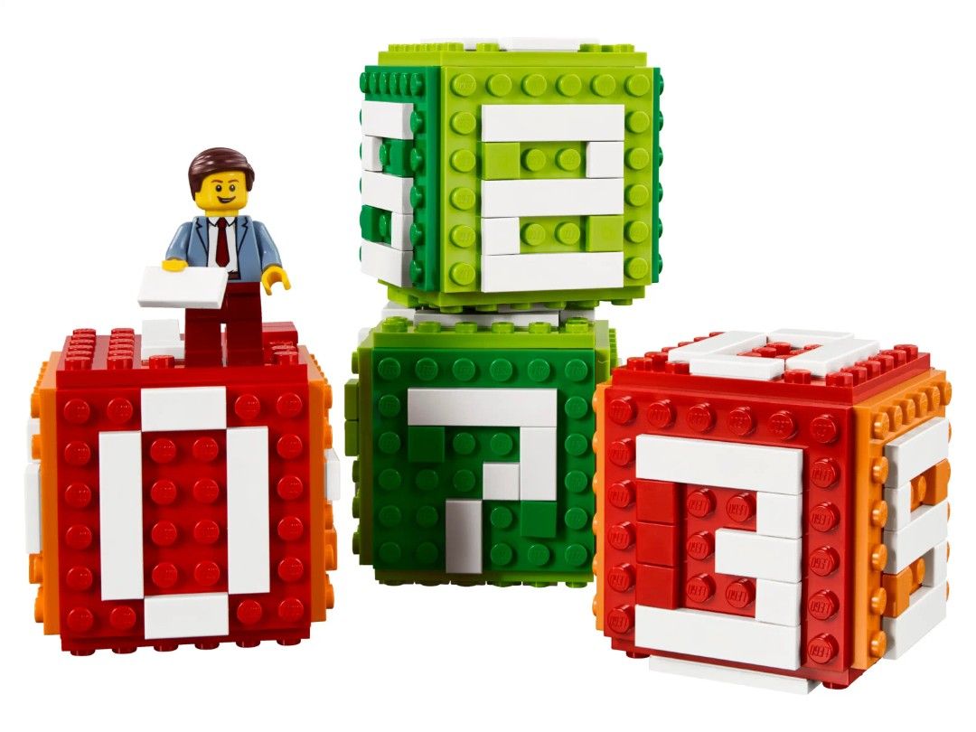 LEGO Iconic Brick Calendar (40172), Hobbies & Toys, Toys & Games on