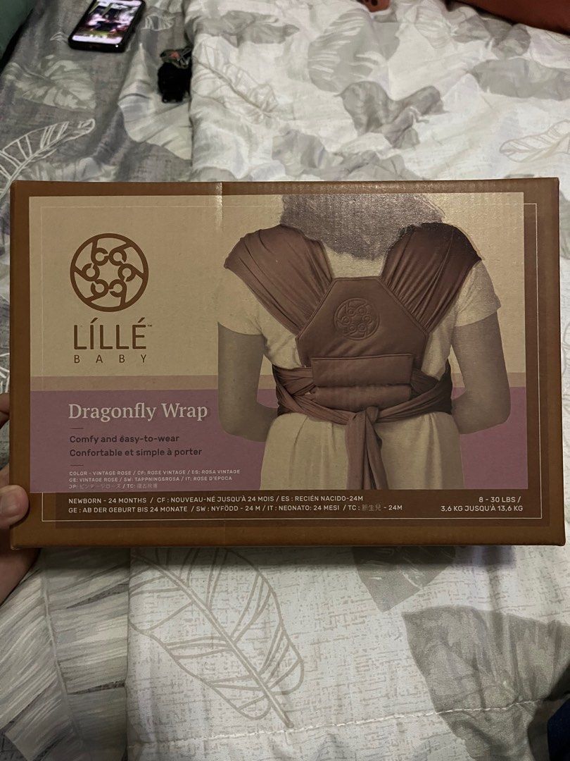 Dragonfly wrap lillebaby top