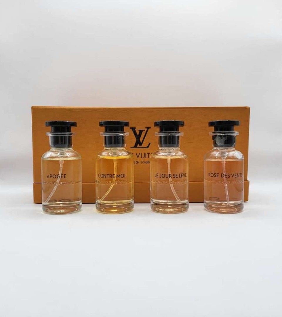 Louis Vuitton EDP Mini 4 In 1 Perfume【4 In 1】Set Of 4 X 30ml Women Gift Set, Perfume, Fragrance, Little Paris, Perfume For Men, Perfume For Women, Niche