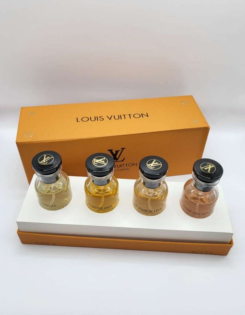 Louis Vuitton TRAVEL SET 4 PCS OF 1.0 OZ EACH Set Perfume New