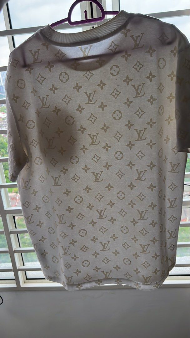 Louis Vuitton Hook and Loop Monogram T-shirt, Luxury, Apparel on Carousell