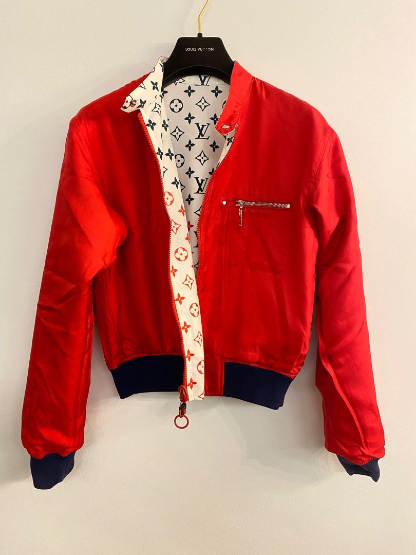 Louis Vuitton Cropped Bomber Jacket