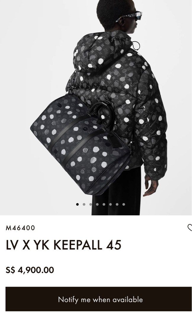 Louis Vuitton LV x YK Vivienne Yayoi Kusama Keychain Limited Collectible 