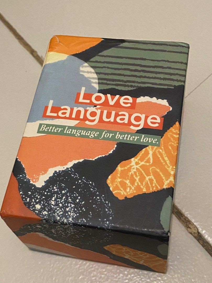 Love Language Card Game, Hobbies & Toys, Toys & Games on Carousell
