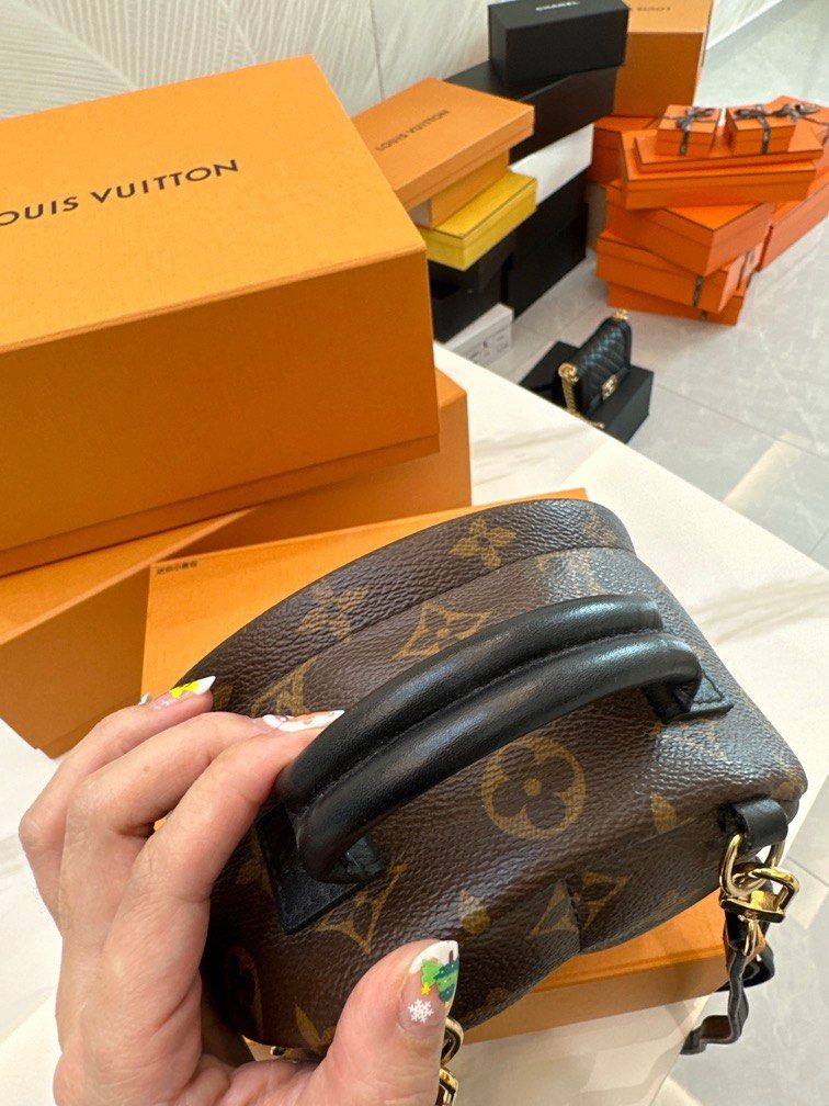 Louis Vuitton Backpacks palm spring✨, Women's Fashion, Bags & Wallets,  Backpacks on Carousell