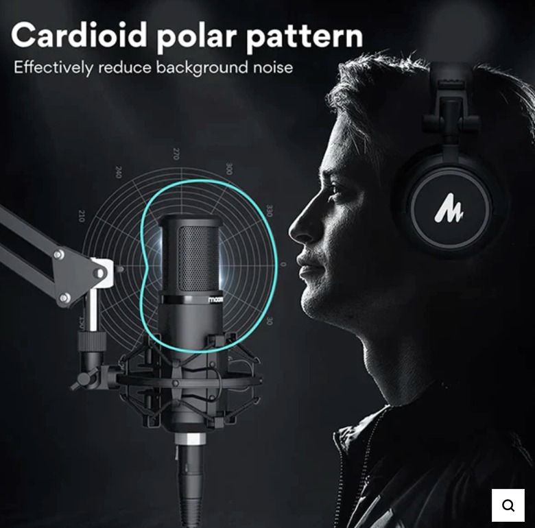 MAONO PM320S Studio Condenser XLR Microphone (Category: Microphones) located in Marikina City. Submitted by skowshop (Listing ID 1208832425, Image 3). Description: About this item: The PM320 XLR Cardioid Condenser Microphone is a professional-grade XLR condenser microphone designed for vocal recording, music creation, and sound productions. Copped with premium circuit components. PM320 Studio Microhpne can capture any audible sound naturally and 