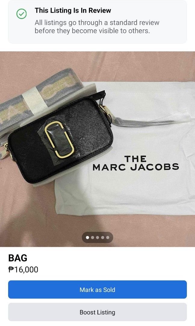 MARC JACOBS CAMERA BAG, Luxury, Bags & Wallets on Carousell