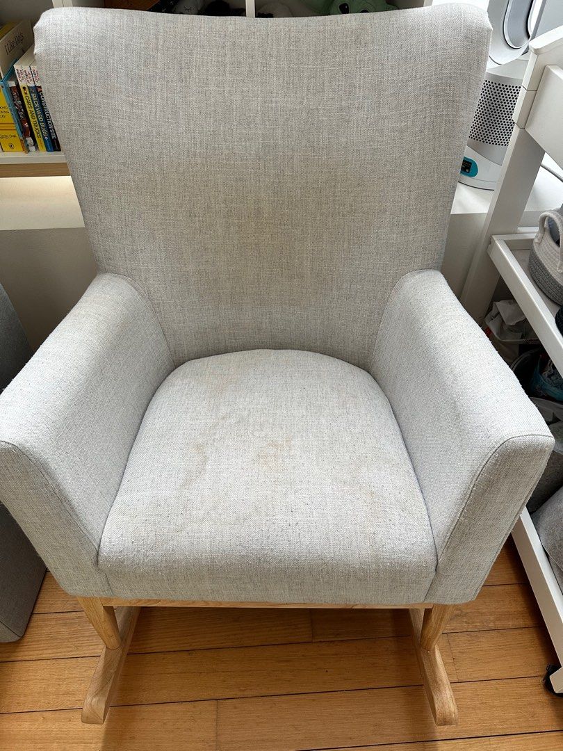 Marley Grey Rocking Chair Furniture Home Living Furniture