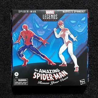 Marvel Legends Spider Man & Spinneret - Renew Your Vows  2 Pack    Spider-Man Mary Jane