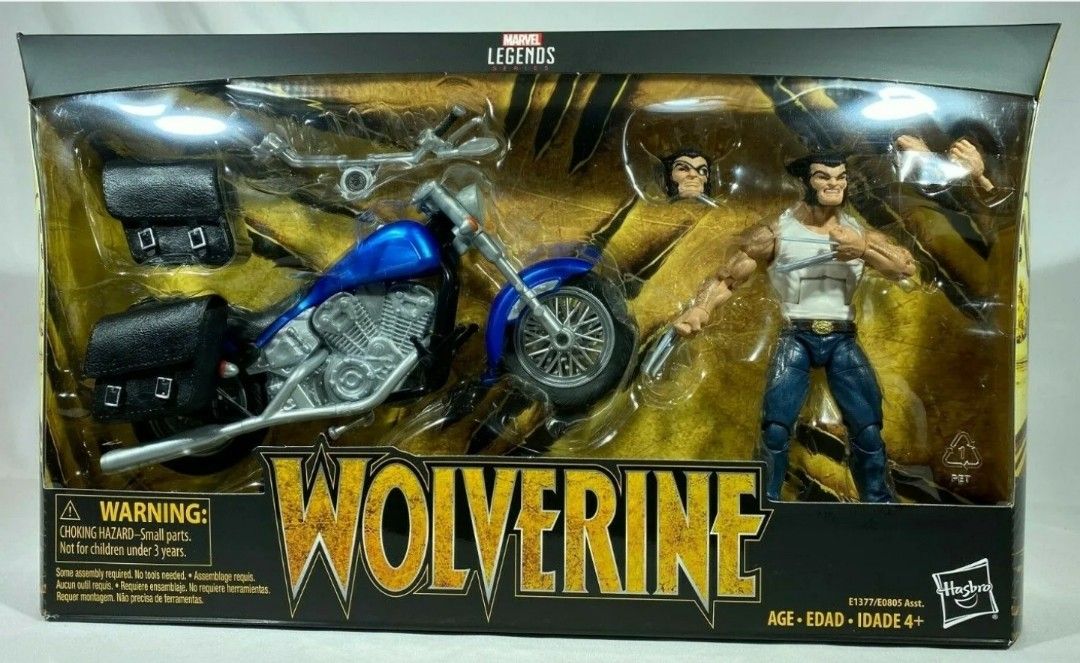 Marvel legends deals wolverine motorcycle