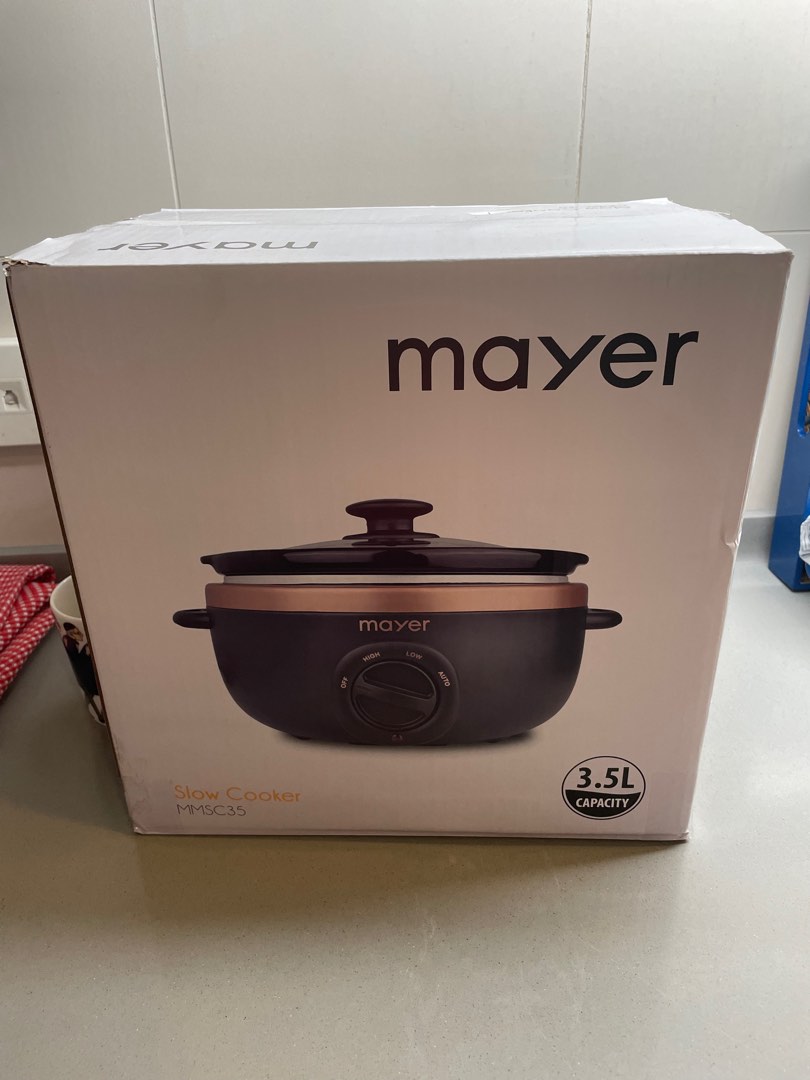 Mayer slow cooker, TV & Home Appliances, Kitchen Appliances, Cookers on