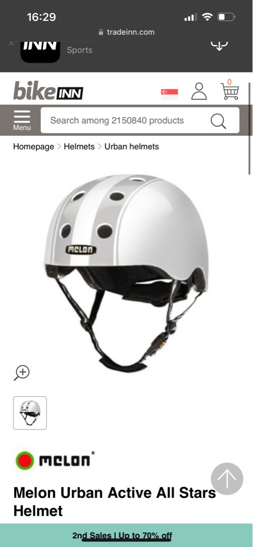 Melon Bike / Scooter Helmet, Sports Equipment, Bicycles & Parts, Parts