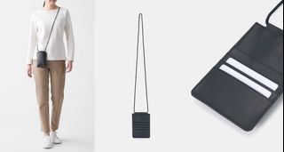 Muji labo 皮革小包