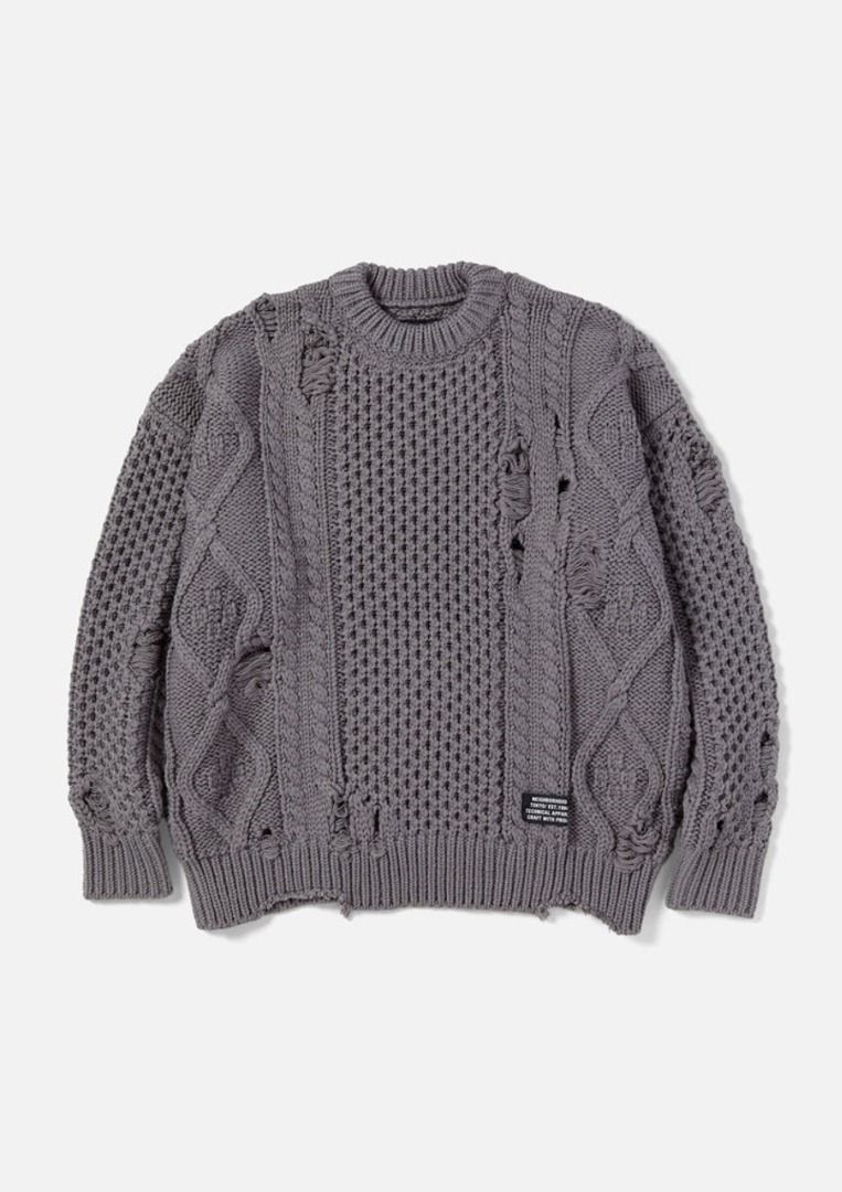 neighborhood savage sweater グレー - 通販 - azenco.co.uk