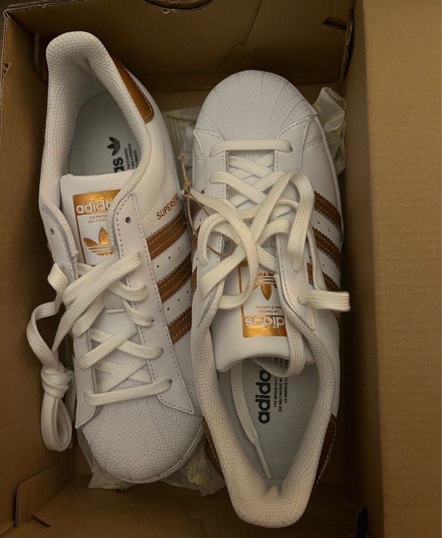 Adidas superstar womens rose gold uk top