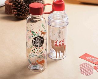 NEW-Authentic Starbucks Reindeer Light up Tumblr