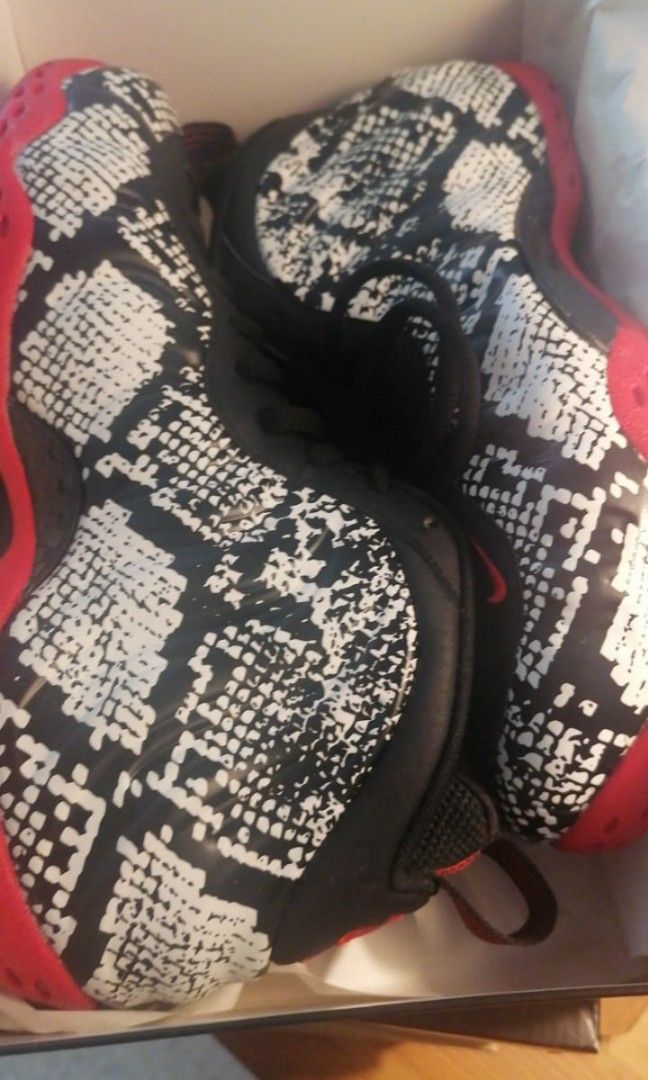 Foamposite snakeskin 2024 on feet