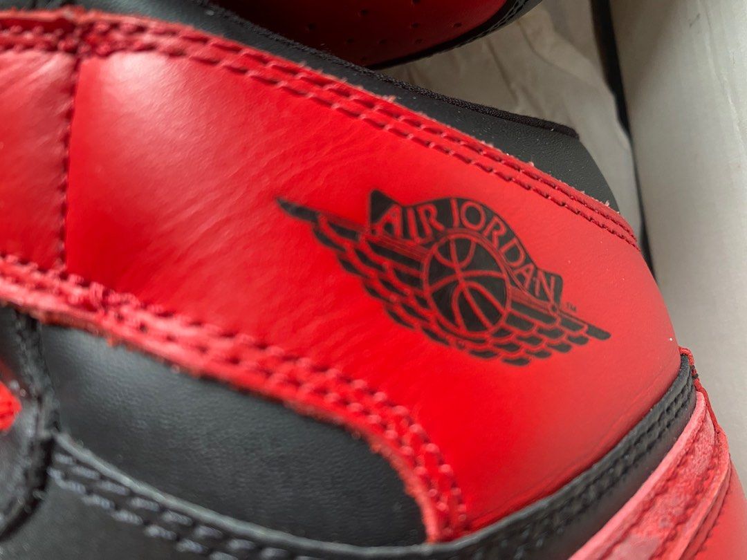 Jordan 1 bred online 2001 legit check