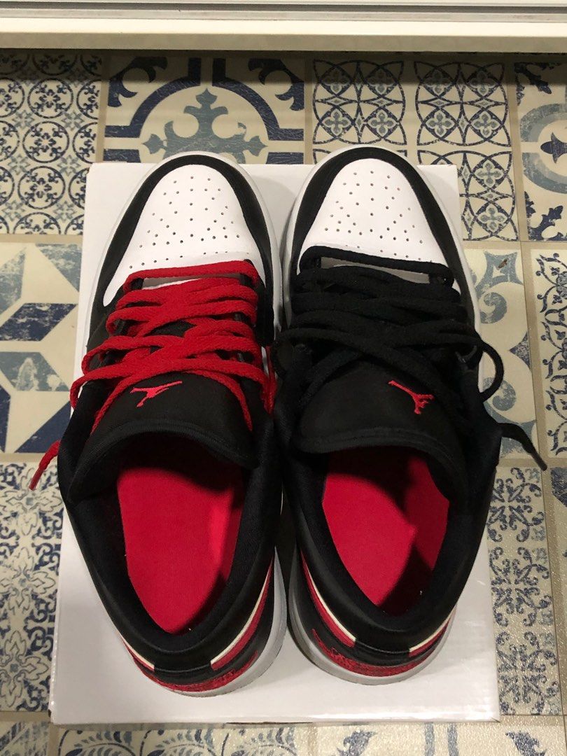 jordan 1 retro high bred toe womens