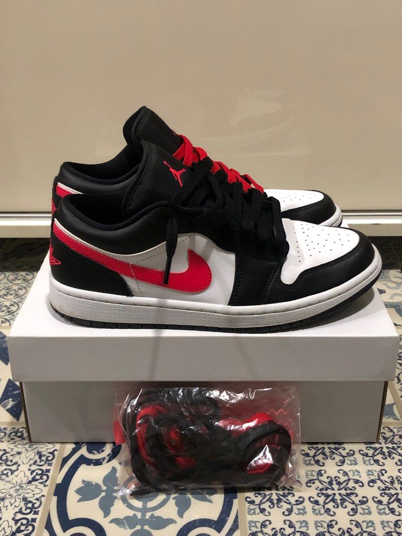 Nike Air Jordan 1 Low Siren Red (WMNS), Women's Fashion, Footwear