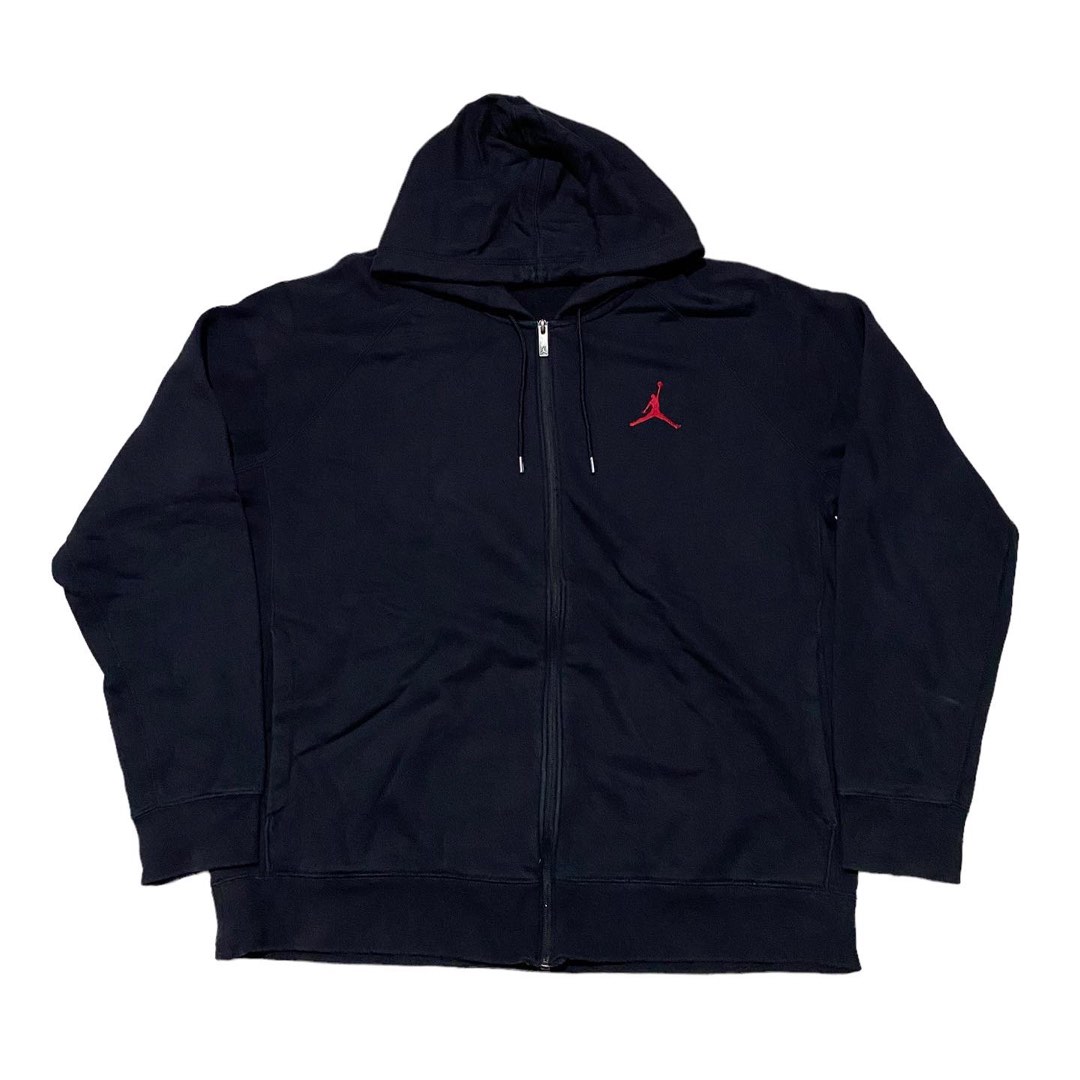 Nike air jordan red jumpman zip hoodie, Men's Fashion, Men's Clothes
