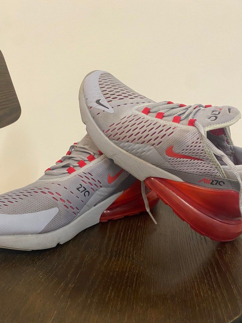 Nike air max best sale 270 wolf grey red