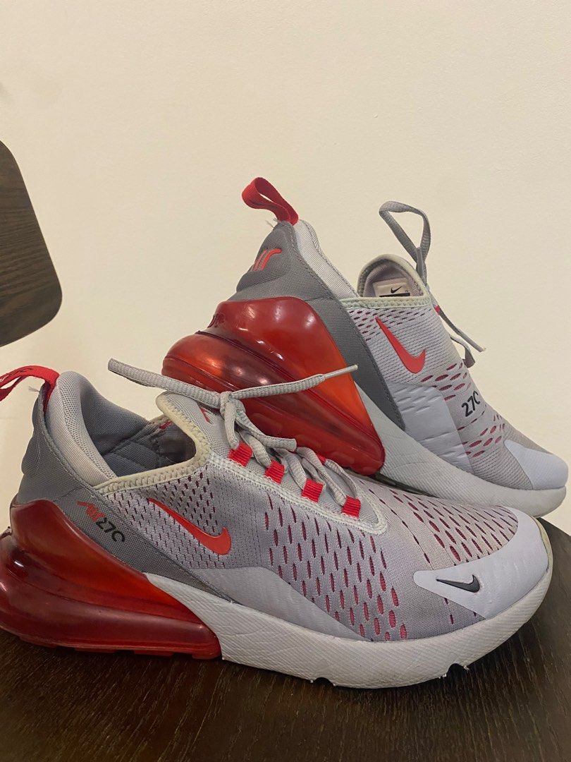 Air max 270 sales wolf grey and red