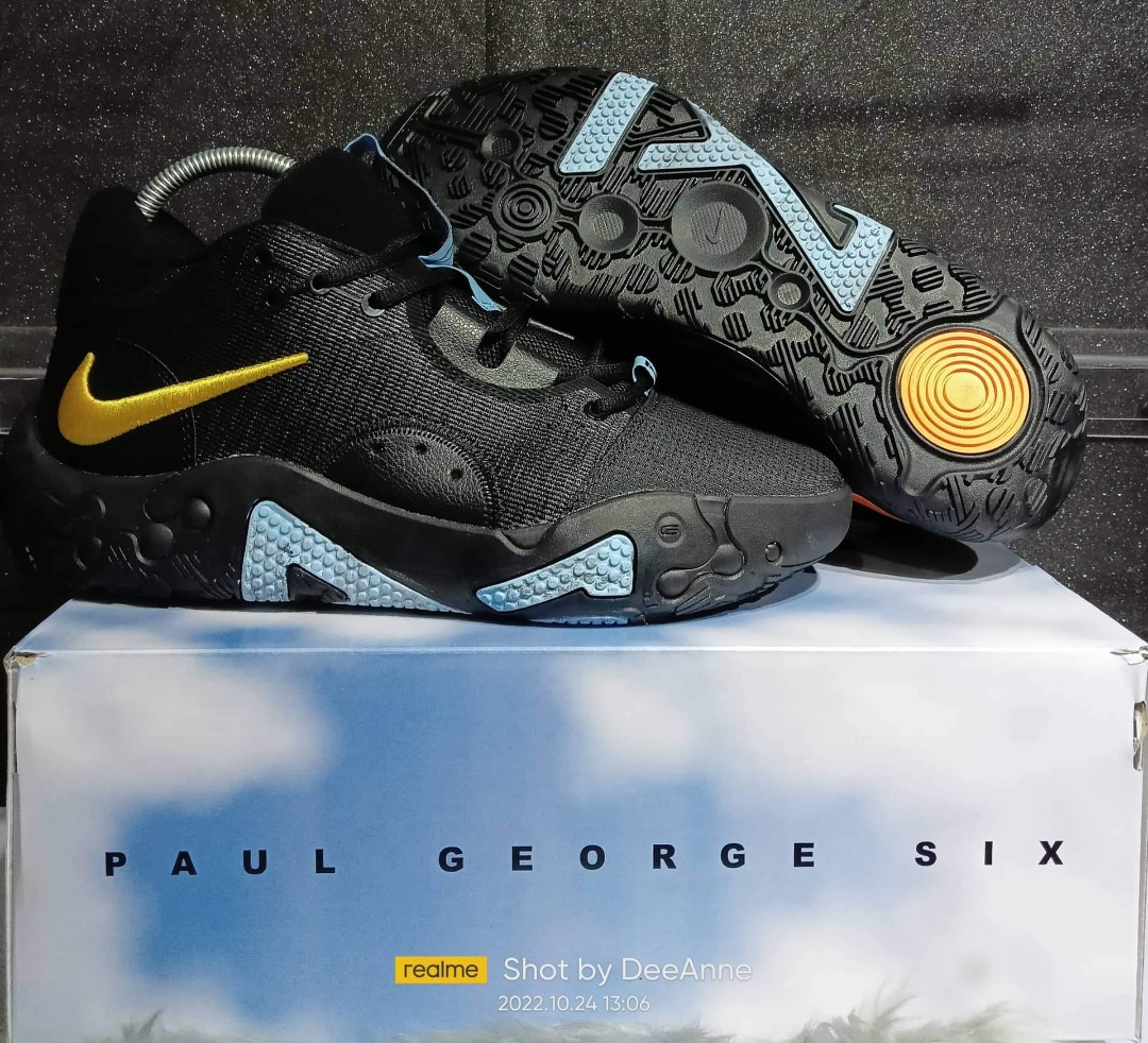Nike pg 13 mens gold store
