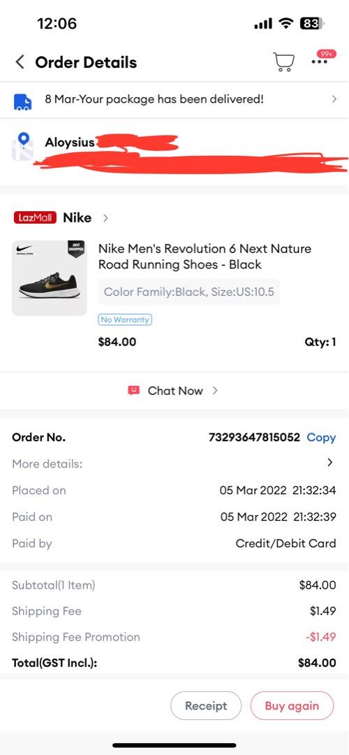 Nike revolution 6 men running shoe black US 10.5, Men's Fashion, Footwear,  Sneakers on Carousell