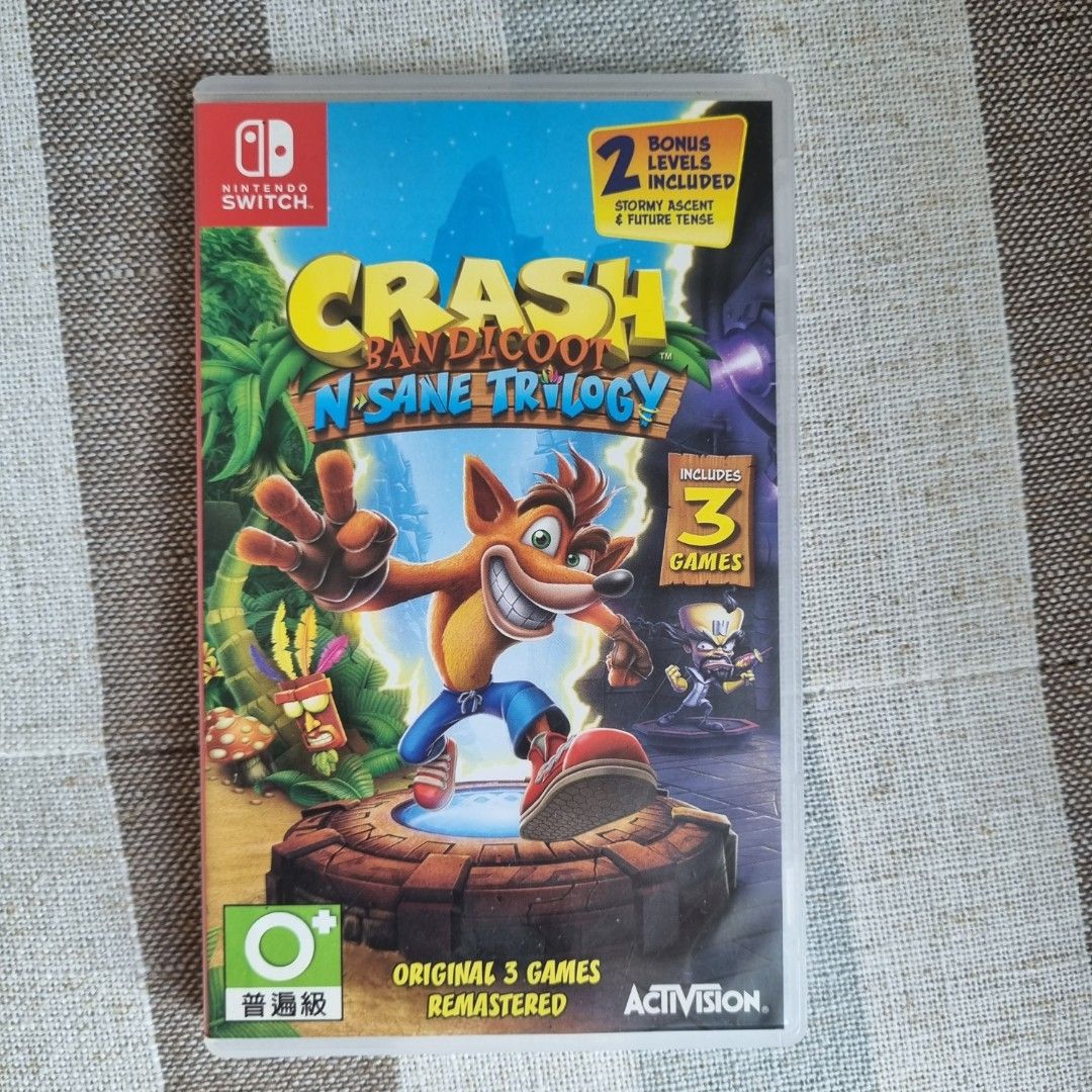 Nintendo Switch Crash Bandicoot, Video Gaming, Video Games