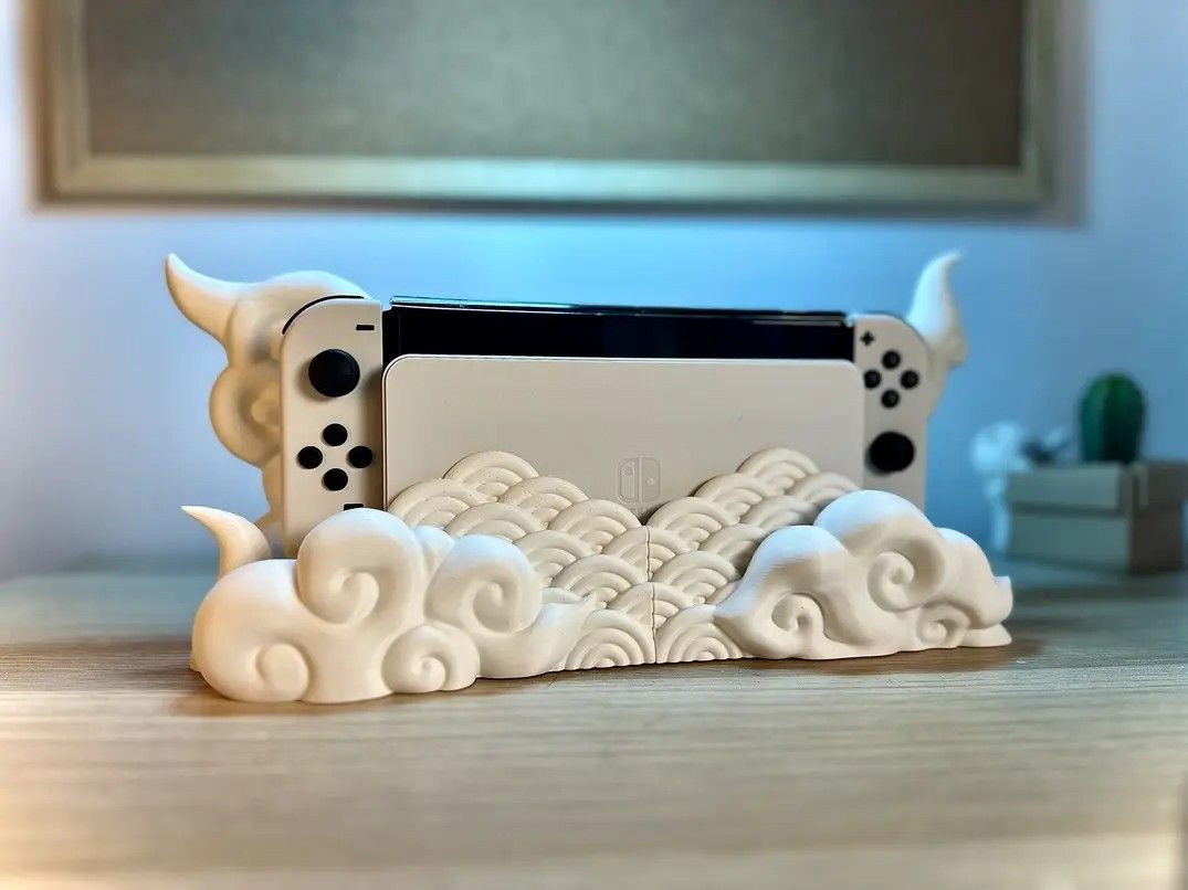 3d Print Nintendo Switch Stand 3d Print Switch Game Holder