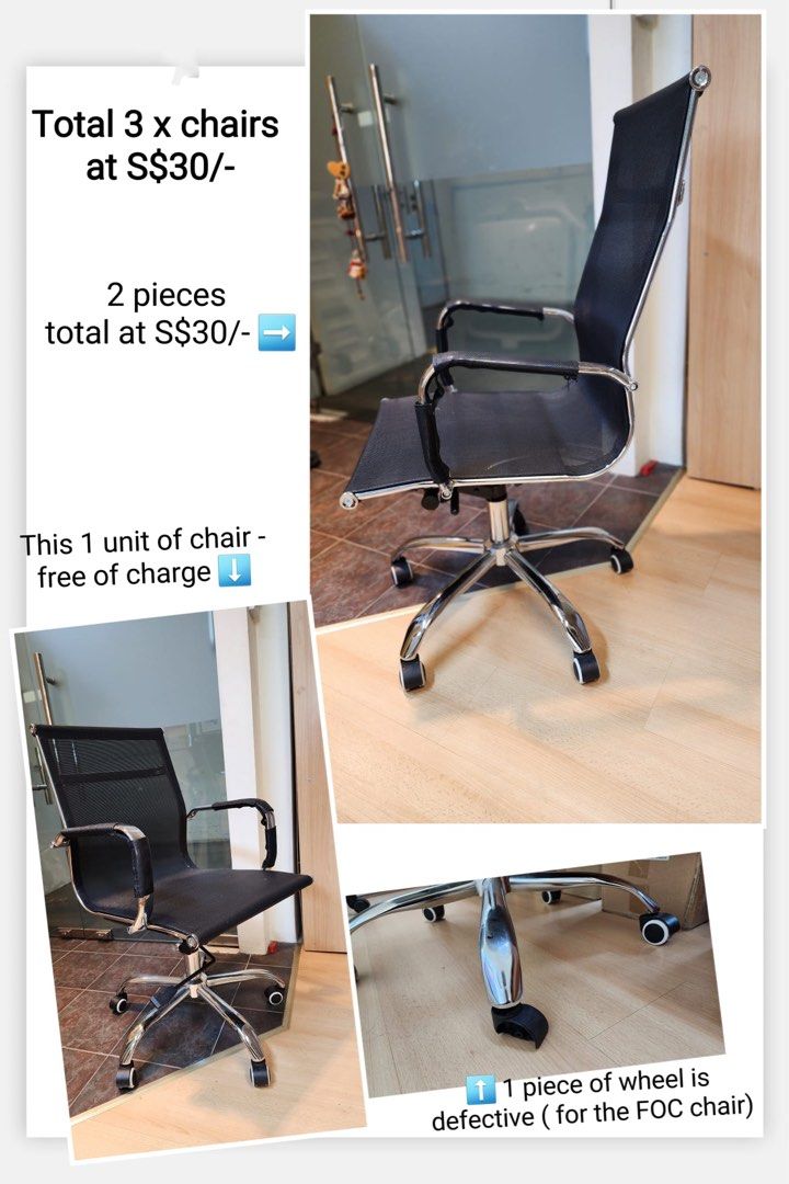 Office Chairs, Furniture & Home Living, Furniture, Chairs on Carousell