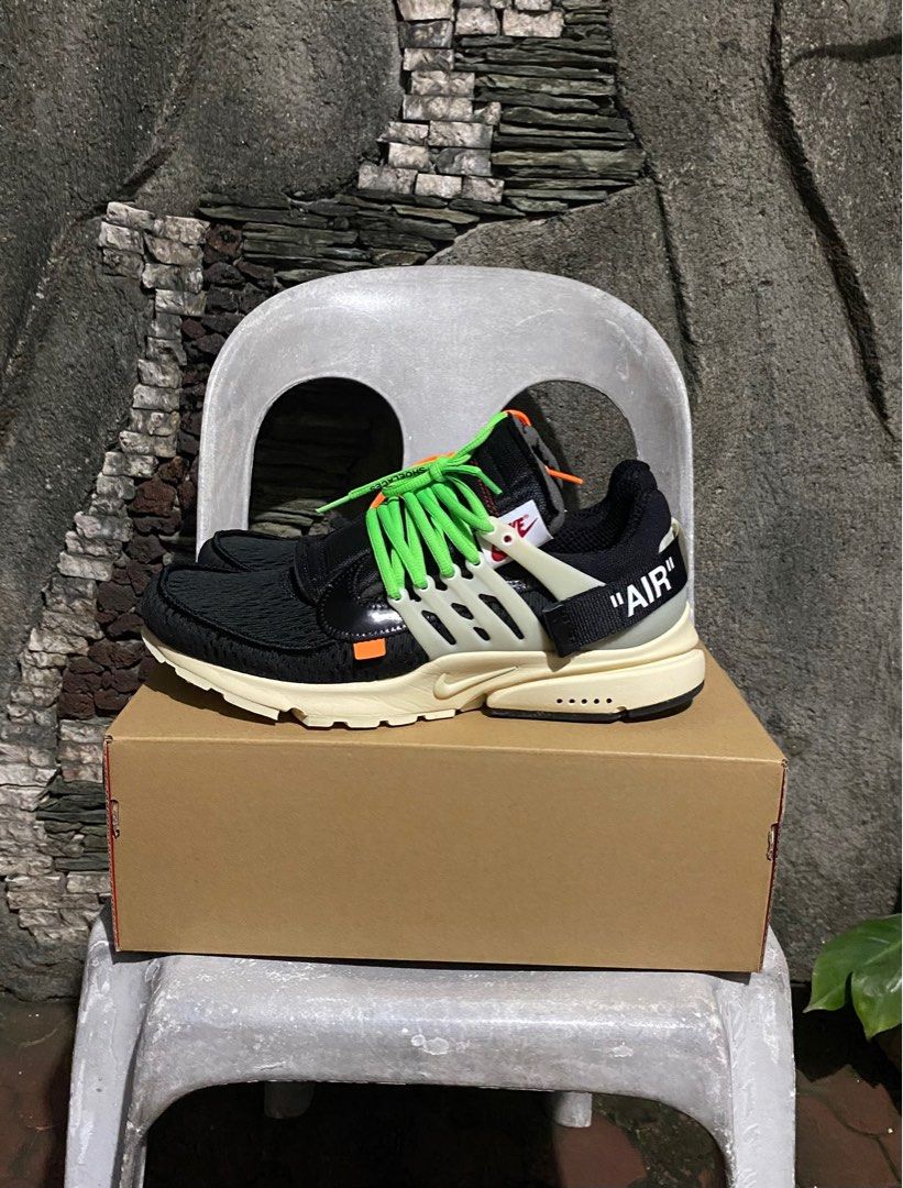 Off white presto green laces clearance