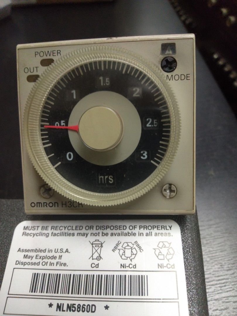 Omron Delay timer (Category: Everything Else) located in Singapore. Submitted by save4u (Listing ID 1208720989, Image 1). Description: Use Omron delay timer many pieces avable all in working condition..