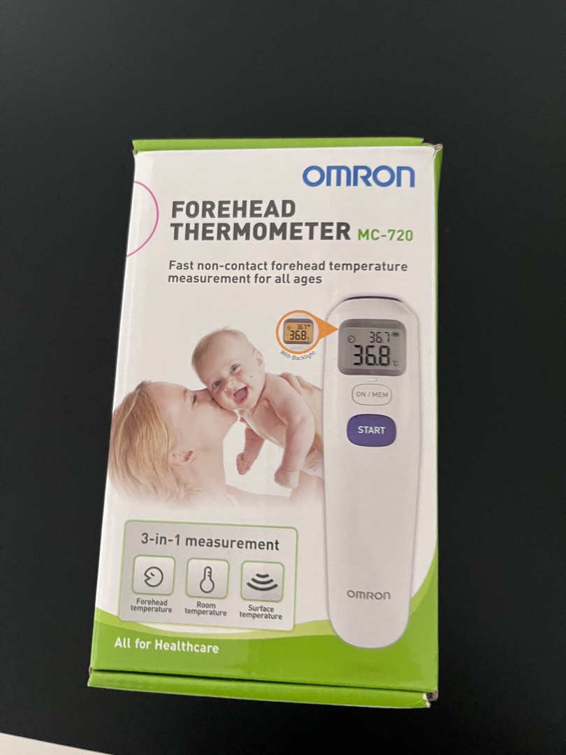 Omron thermometer, Health & Nutrition, Thermometers on Carousell
