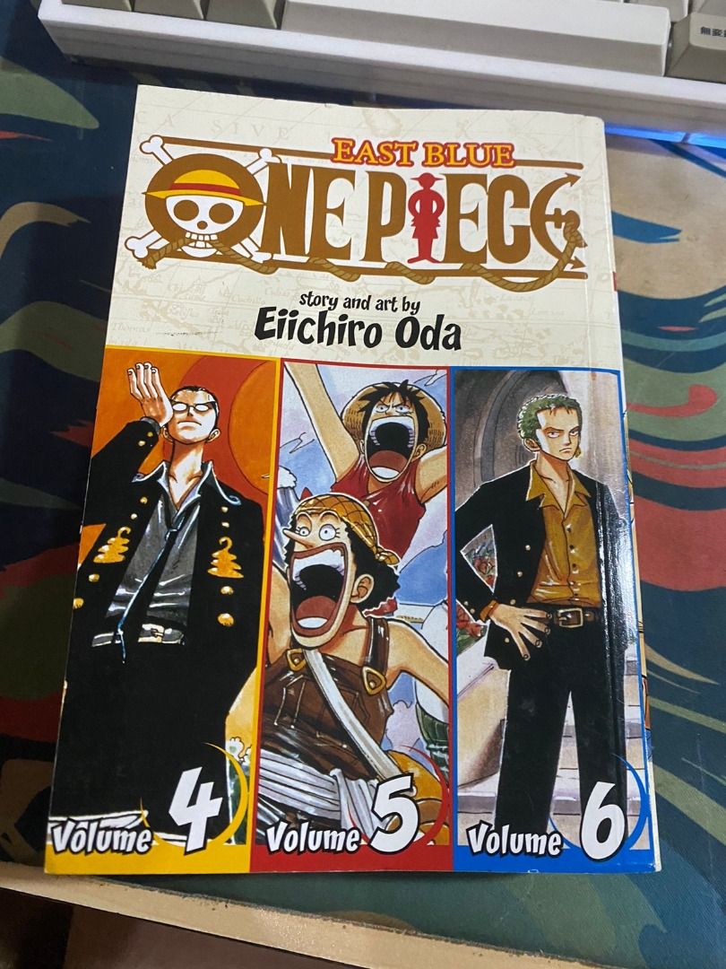 Manga One Piece East Blue 456 Omnibus Edition, Books & Stationery