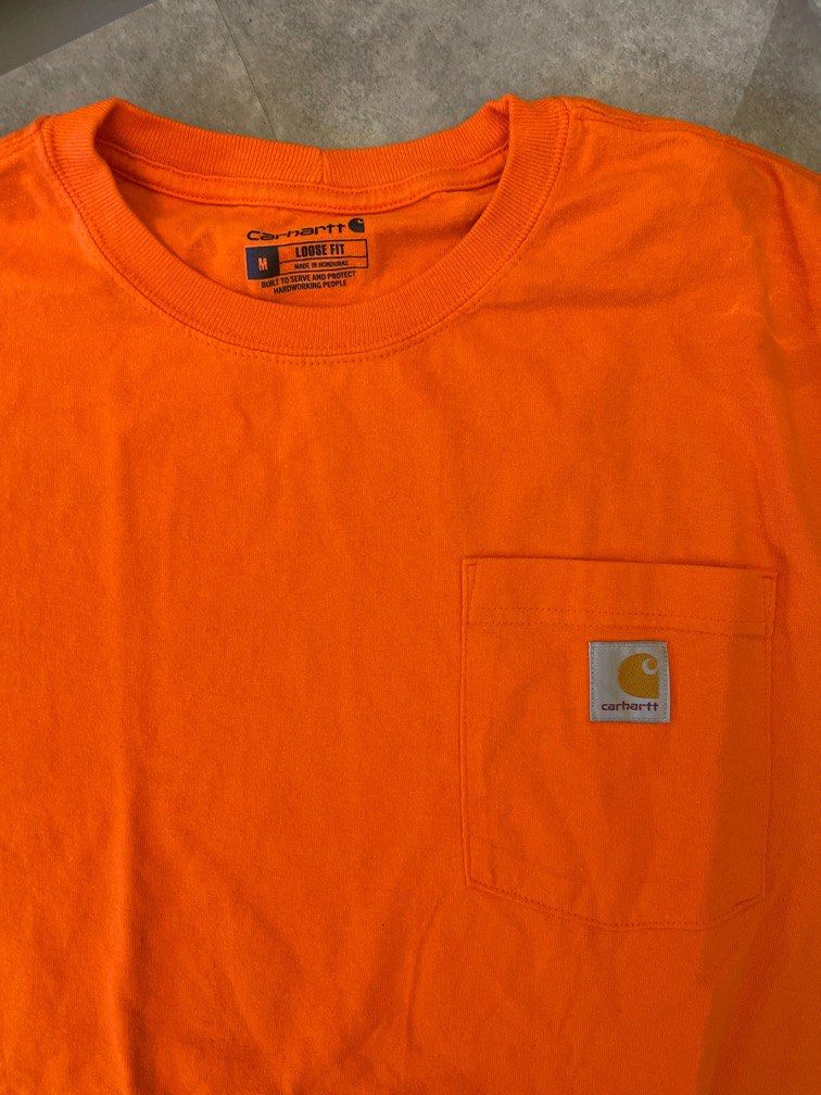 Original Carhartt Orange Tee Medium