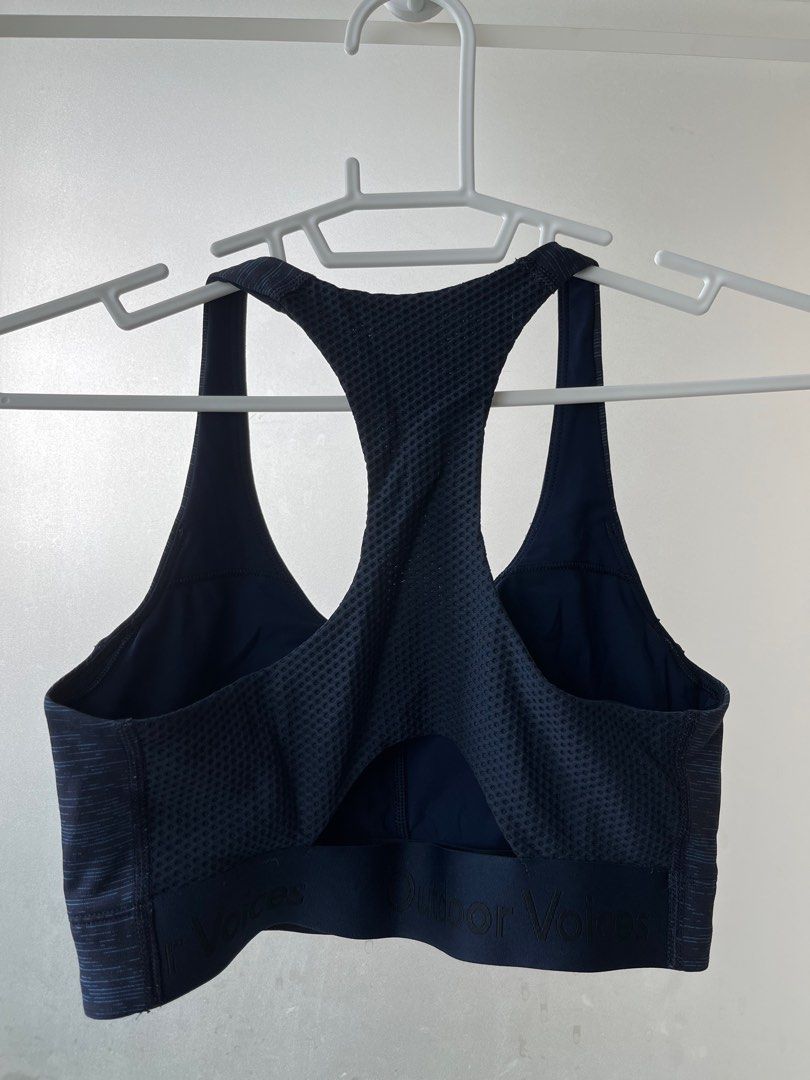 Outdoor Voices Doing Things Bra in Slate BNWT, Women's Fashion, Activewear  on Carousell