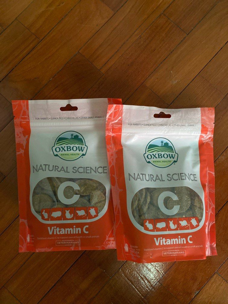 Oxbow vitamin c store tablets for guinea pigs