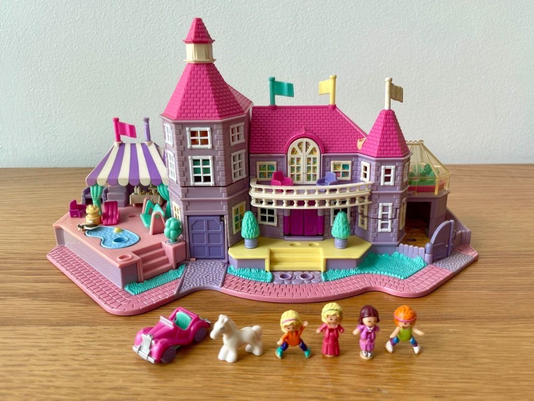 1994 polly pocket magical mansion sales