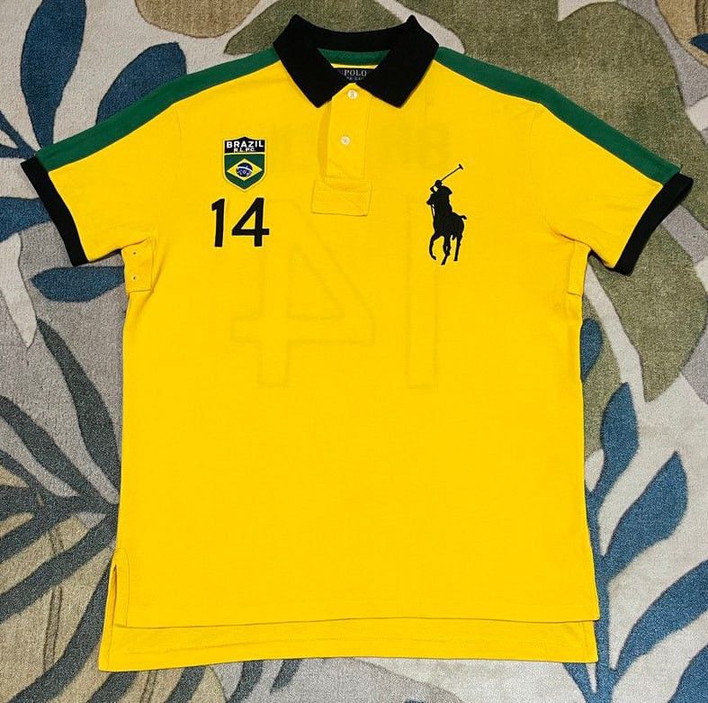 Brazil polo cheap shirt ralph lauren