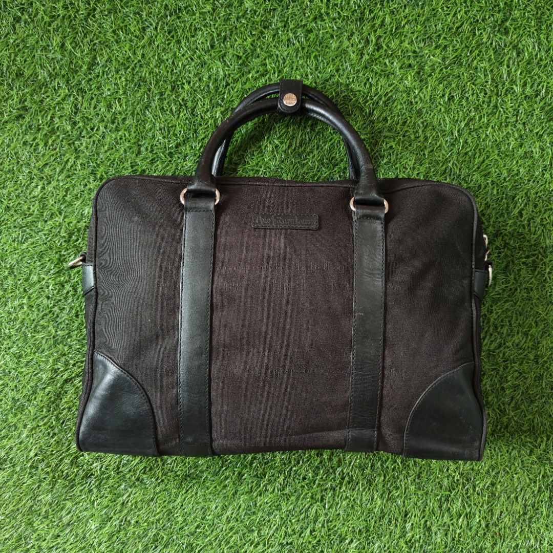 POLO RALPH LAUREN Laptop Bag / Tas Laptop POLO Leather Hello23, Fesyen